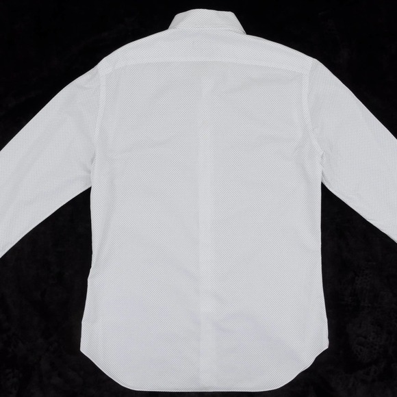 NWOT ISAIA Button-Up Long-Sleeve Shirt Men's 15.75 White - Picture 6 of 10